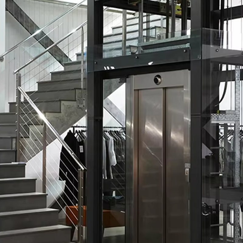 VTEV105 Ascensores Elevadores Prispôsobený kabínový vilový výťah na dekoráciu interiéru