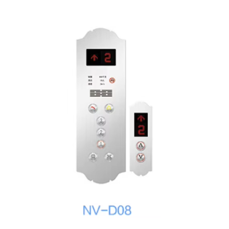 VTSP384 7-segmentový LCD displej pre kabínové COP, zdvíhacie diely