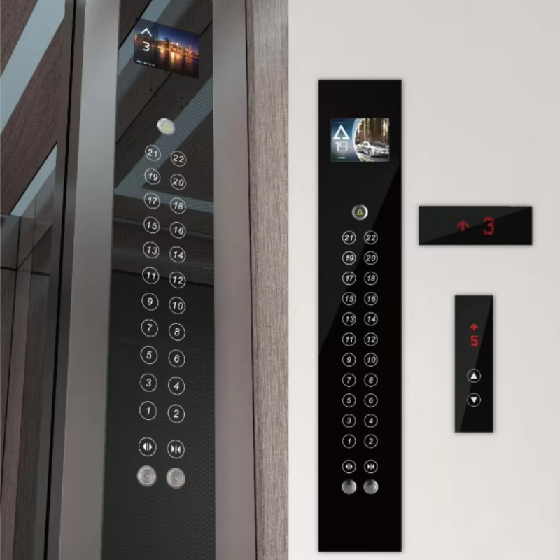 VTSP332 Časti výťahu Štvorcové tlačidlo s LED svetlom