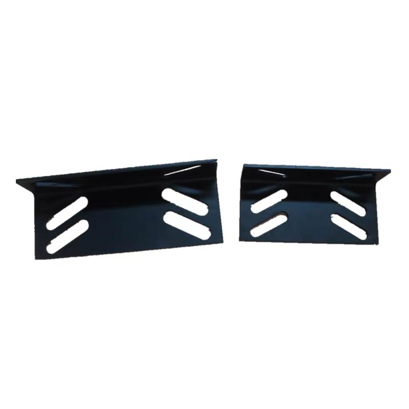 Konzola vodiacej koľajnice výťahu VTSP120 Odolná podpera zdvižnej koľajnice Oceľová montážna konzola ISO Certified Black Painted for Office
