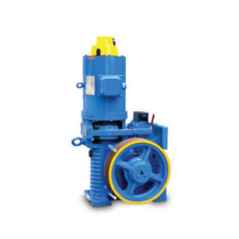 VTSP254 GTW9 Hotelové použitie elektrický motor trakčného stroja výťahu 630 KGS Kapacita 1,0 M_S Rýchlosť 380 V_220 V 2_1 Lanko EN81 Certified