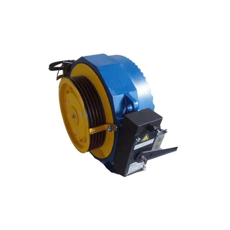 VTSP228 1350kg-2000kg Prevodový bezprevodový trakčný stroj AC1 Motor výťahu z nehrdzavejúcej ocele 1,00-2,00 m_s Kancelárska budova 1 rok