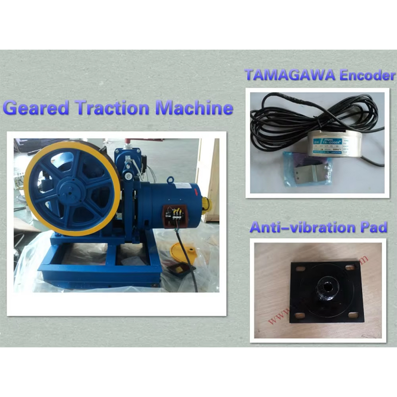 VTSP245 China Factory Elevator Prevodový trakčný stroj na zdvíhanie tovaru Motor