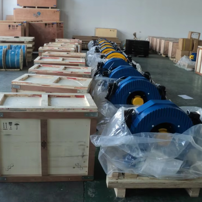 Bezprevodový trakčný stroj VTSP234 Montanari MCG350 Motor zdvihu 2000-2500KGS Motor Motor