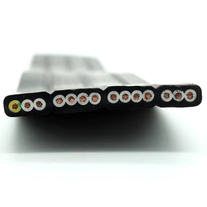 Kábel na ovládanie výťahu VTSP365 s PVC a gumenými káblami na ovládanie výťahu TVVBG